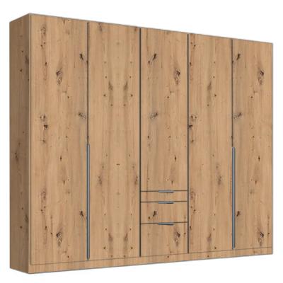 Rauch Alabama 226cm 5 Door Wardrobe with Drawer - Artisan Oak