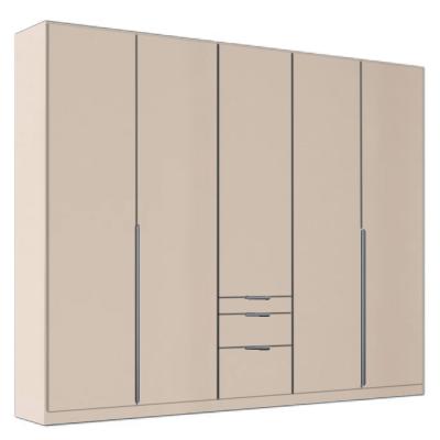 Rauch Alabama 226cm 5 Door Wardrobe with Drawer - Champagne