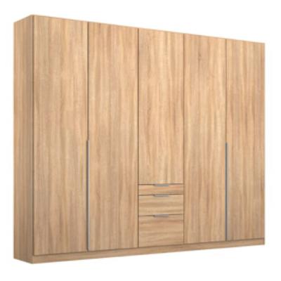 Rauch Alabama 226cm 5 Door Wardrobe with Drawer - Sonoma Oak