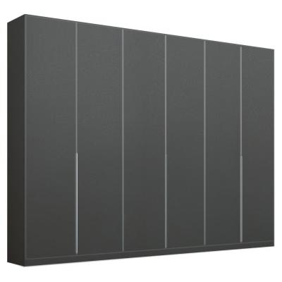 Rauch Alabama 271cm 6 Door Wardrobe - Metallic Dark Grey