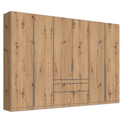 Rauch Alabama 271cm 6 Door Wardrobe with Drawer - Artisan Oak