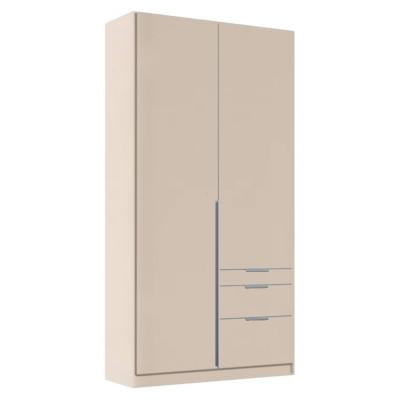 Alabama Wardrobe - 91cm - 2 Door - 3 Drawer - Champagne