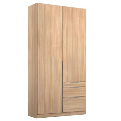 Alabama Wardrobe - 91cm - 2 Door - 3 Drawer - Sonoma Oak