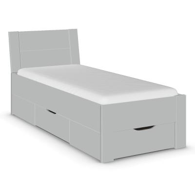 Rauch Aditio 3ft Single Bed - Silk Grey