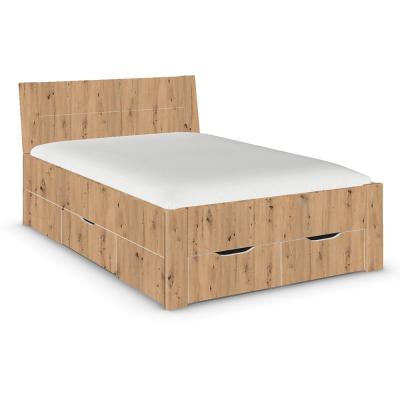Rauch Aditio 4ft 6in Double Bed - Artisan Oak