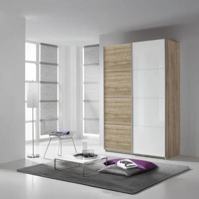 Rauch Quadra Gloss and Decor Sliding Wardrobe - Variation Available