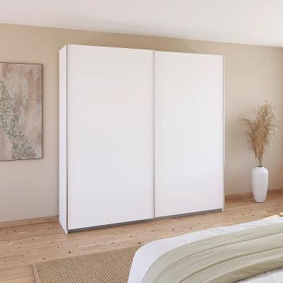 Rauch Quadra 226cm 2 Door Sliding Wardrobe - Alpine White