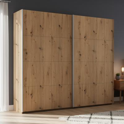 Rauch Beluga Extra 226cm 2 Door Sliding Wardrobe - Artisan Oak