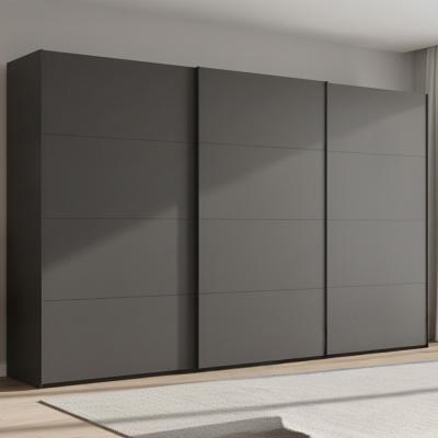 Rauch Beluga Extra 406cm 3 Door Sliding Wardrobe - Graphite
