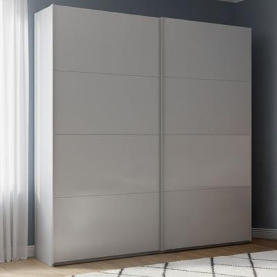 Rauch Beluga Extra 181cm 2 Door Sliding Wardrobe - Silk Grey