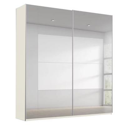 Rauch Miramar Type-4 181cm 2 Door Mirrored Sliding Wardrobe - Champagne