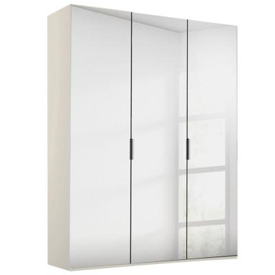 Rauch Miramar Type-5 151cm 3 Door Mirrored Wardrobe - Champagne