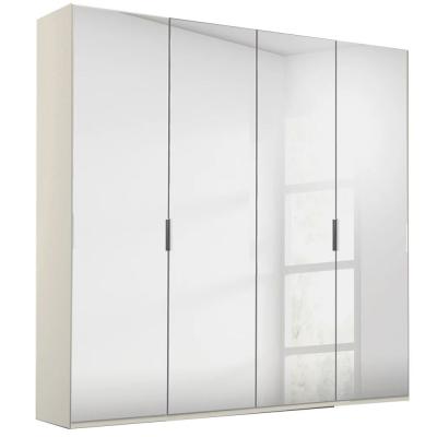Rauch Miramar Type-5 201cm 4 Door Mirrored Wardrobe - Champagne