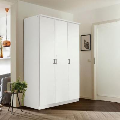 Rauch Celle Matt 136cm 3 Door Wardrobe - Alpine White