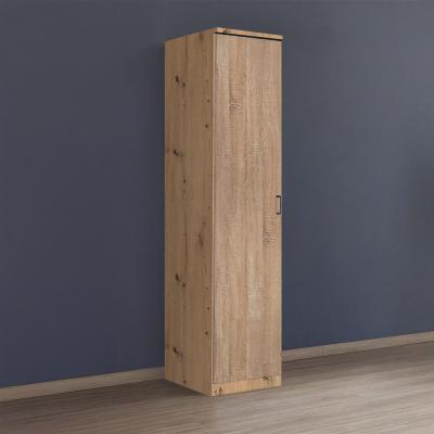 Rauch Celle Matt 47cm 1 LH Door Wardrobe - Artisan Oak and Sonoma Oak