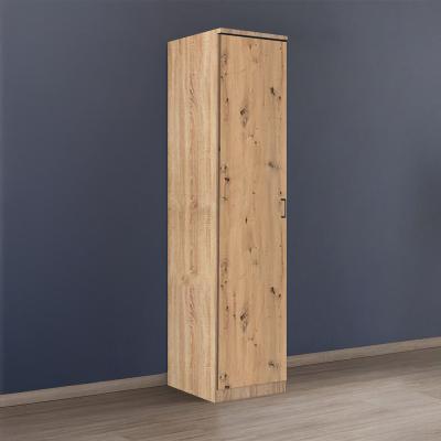 Rauch Celle Matt 47cm 1 LH Door Wardrobe - Sonoma Oak and Artisan Oak