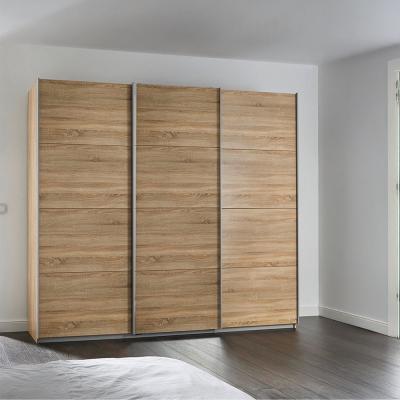 Rauch Kulmbach 203cm 3 Door Sliding Wardrobe - Sonoma Oak
