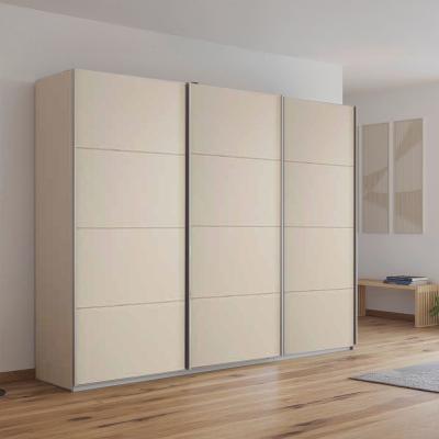 Rauch Kulmbach 271cm 3 Door Sliding Wardrobe - Champagne