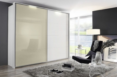 Product photograph of Xtend Sliding Wardrobe With Line-2 2 Colours from Choice Furniture Superstore