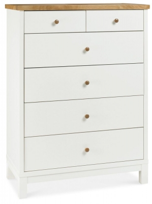 Bentley Designs Atlanta Two Tone 42 Drawer Chest