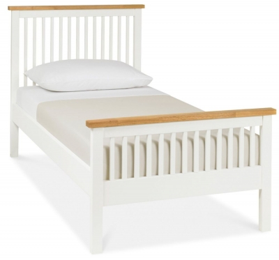 Bentley Designs Atlanta Two Tone High Footend Bed Comes In Single Small Double Double And King Size Option