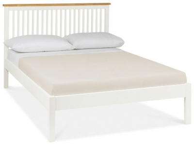 Product photograph of Bentley Designs Atlanta Two Tone 4ft 6in Double Low Footend Bed from Choice Furniture Superstore