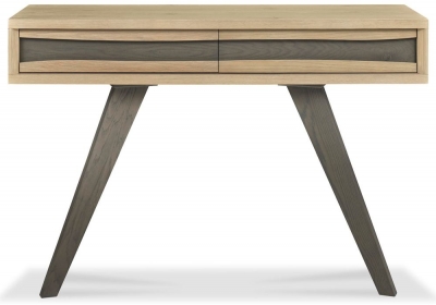 Product photograph of Bentley Designs Cadell Aged Oak 1 Drawer Console Table from Choice Furniture Superstore