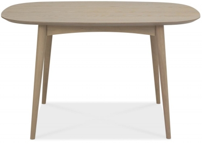 Product photograph of Bentley Designs Dansk Scandi Oak 6 Seater Dining Table from Choice Furniture Superstore