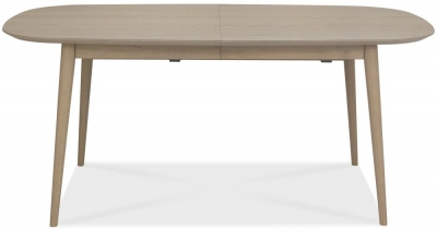 Product photograph of Bentley Designs Dansk Scandi Oak 6 Seater Extending Dining Table from Choice Furniture Superstore