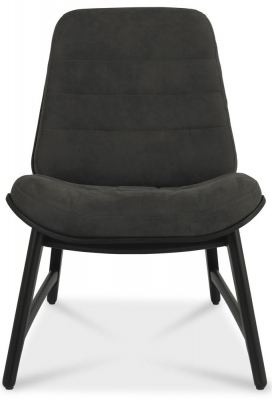 Product photograph of Bentley Designs Vintage Peppercorn Dark Grey Fabric Chair from Choice Furniture Superstore