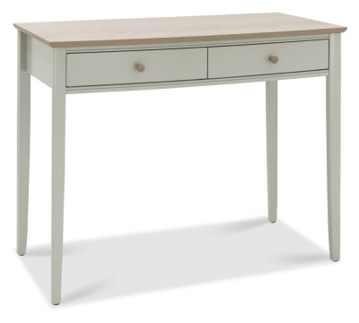 Product photograph of Bentley Designs Whitby Scandi Oak And Soft Grey Dressing Table from Choice Furniture Superstore