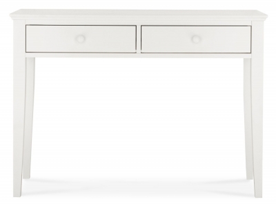 Product photograph of Bentley Designs Ashby White Dressing Table With Drawer from Choice Furniture Superstore