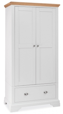 Bentley Designs Hampstead Two Tone 2 Door Combi Wardrobe