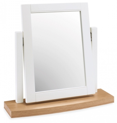 Product photograph of Bentley Designs Hampstead Two Tone Vanity Mirror from Choice Furniture Superstore