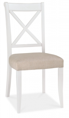 Bentley Designs Hampstead Two Tone X Back Dining Chair Sold In Pairs