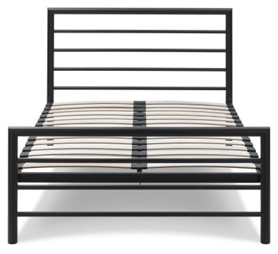 Product photograph of Bentley Designs Urban Matt Black 3ft Single Bedstead from Choice Furniture Superstore