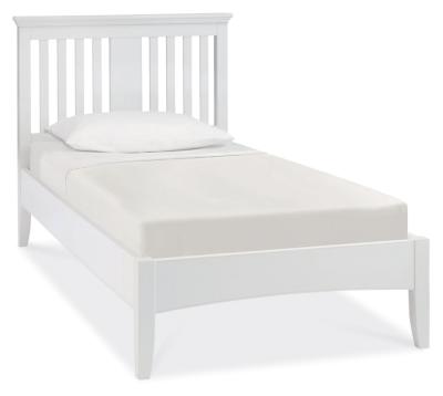 Product photograph of Bentley Designs Hampstead White Bedstead Comes In 3ft Single 4ft 6in Double And 5ft King Size from Choice Furniture Superstore