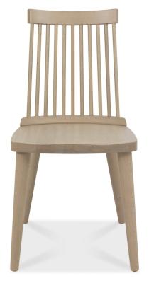 Bentley Designs Spindle Scandi Oak Dining Chair Sold In Pairs
