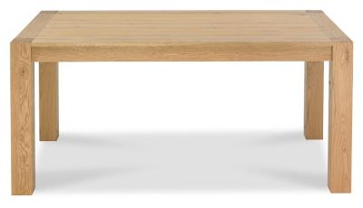 Product photograph of Bentley Designs Turin Light Oak 6 Seater Rectangular Dining Table from Choice Furniture Superstore