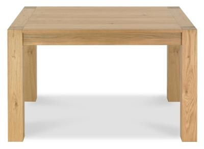 Product photograph of Bentley Designs Turin Light Oak Small End 6 Seater Extending Dining Table from Choice Furniture Superstore