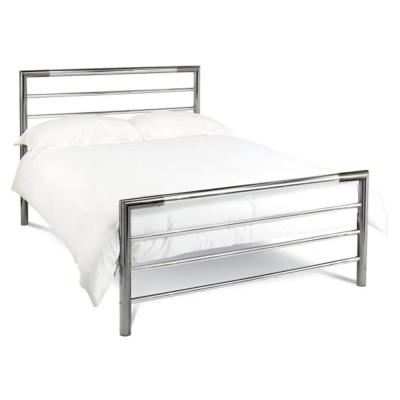Bentley Designs Urban Shiny Nickel and Black Nickel 3ft Single Bedstead