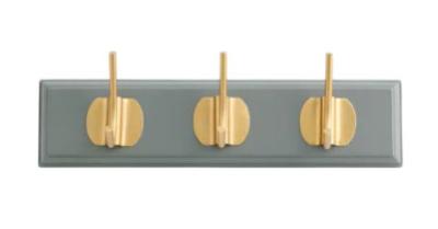 Product photograph of Nordal Edgy Grey 3 Hooks Coat Rack Set Of 4 from Choice Furniture Superstore