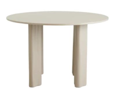 Nordal Envo Beige 4 Seater Round Dining Table