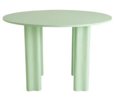 Nordal Envo Green 4 Seater Round Dining Table