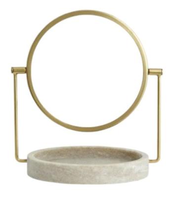 Nordal Haja Gold Metal Mirror