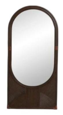 Nordal Tura Brown Mirror 87cm X 179cm