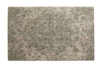 Nordal Aria Jacquard Green Woven Rug 240cm X 160cm