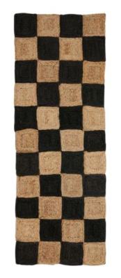 Nordal Nanea Natural And Black Rug 200cm X 70cm