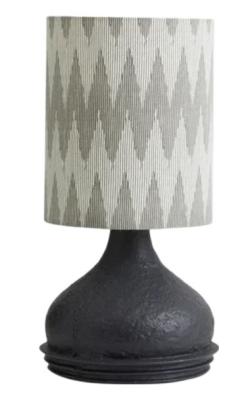 Product photograph of Nordal Arito Grey And Black Table Lamp from Choice Furniture Superstore