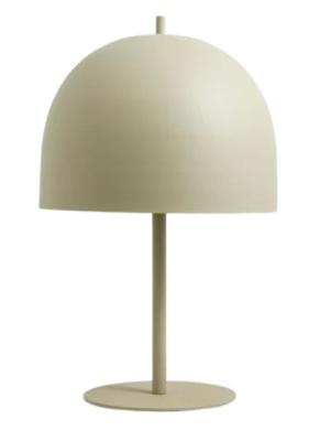 Nordal Glow Matt Beige Metal Table Lamp